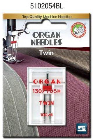 Organ Sewing Needle Twin Universal Sizes 1.4MM to 6.0MM