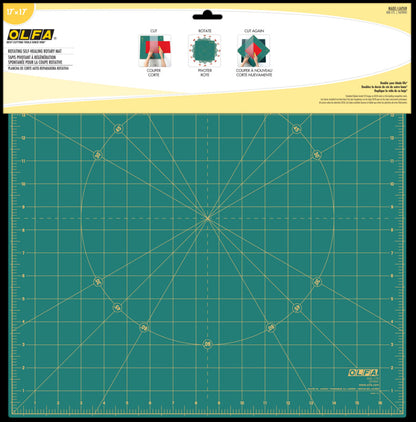 Olfa RM-17S 17" Rotating, Self-Healing Cutting Mat