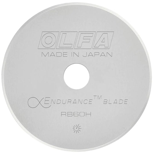 Olfa 60mm RB60H-1 Endurance Blade, 1 or 2 Pack