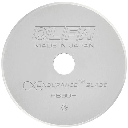 Olfa 60mm RB60H-1 Endurance Blade, 1 or 2 Pack