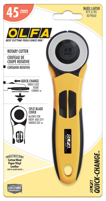 Olfa 45mm RTY-2/NS Quick-Change Rotary Cutter