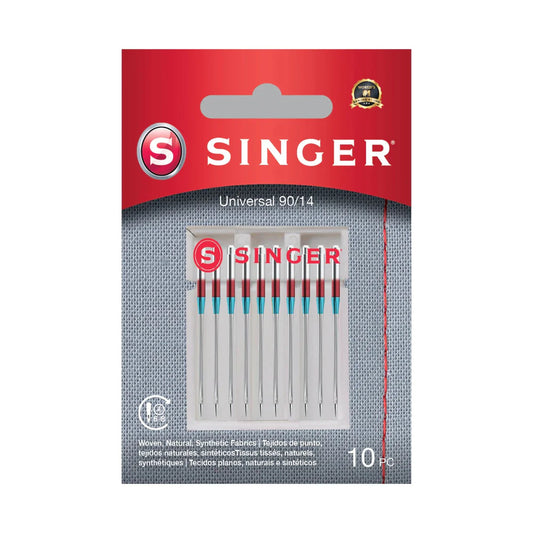 Singer Universal Needle 10 Pack Size 90/14